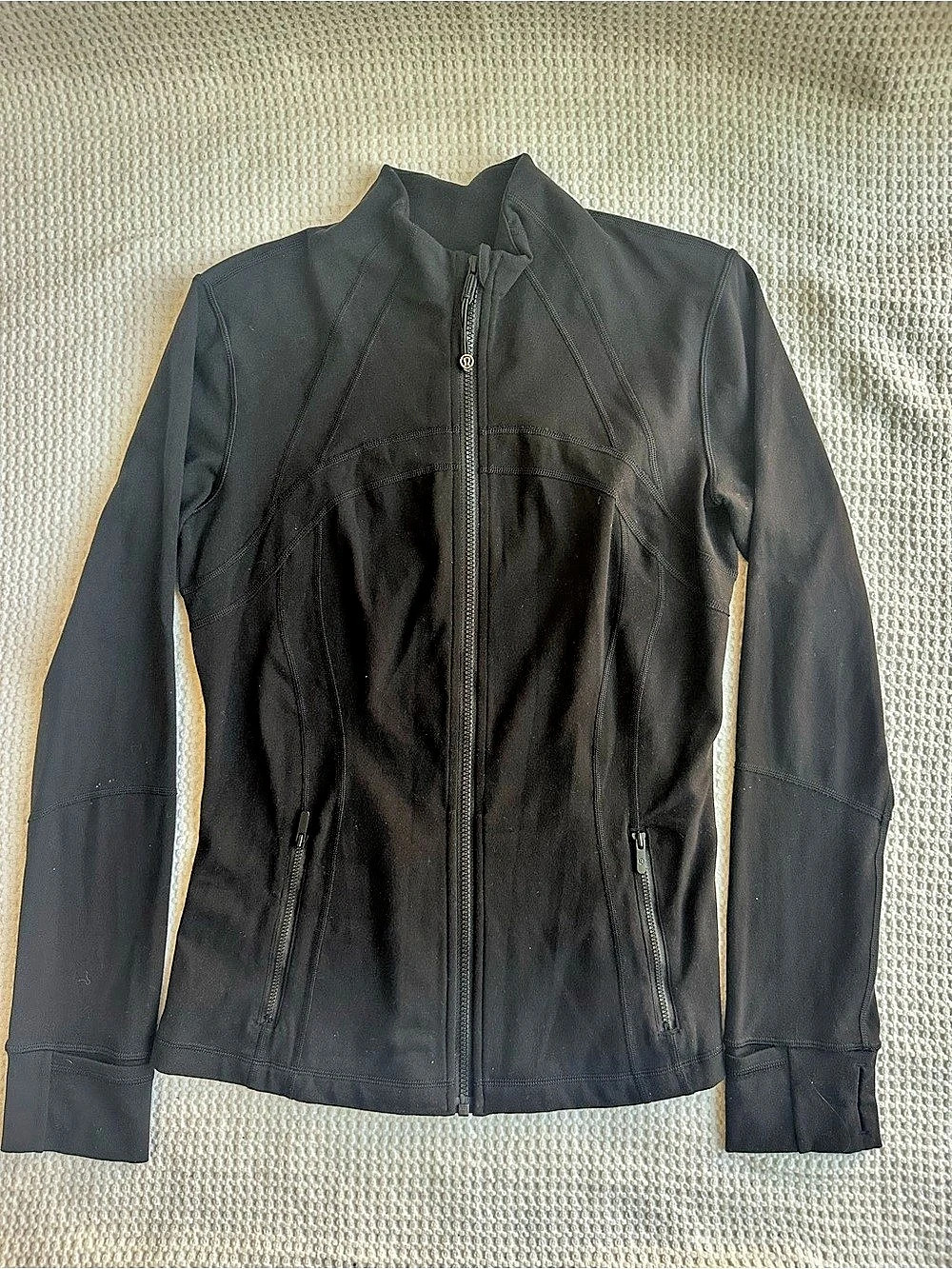 lululemon Define Jacket Black Zip Jacket Size 10